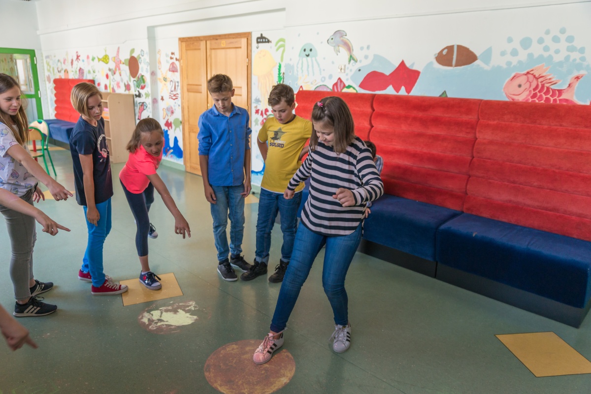 Revolution in Interactive Education. Interactive Floor Changes the Face of Learning